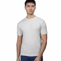 Outlet ID Game Herre T-shirt - Snow Melange