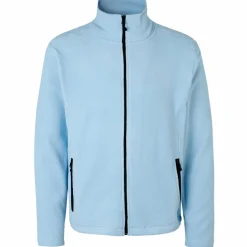 Sale ID Herre Fleecejakke - Lys Blå