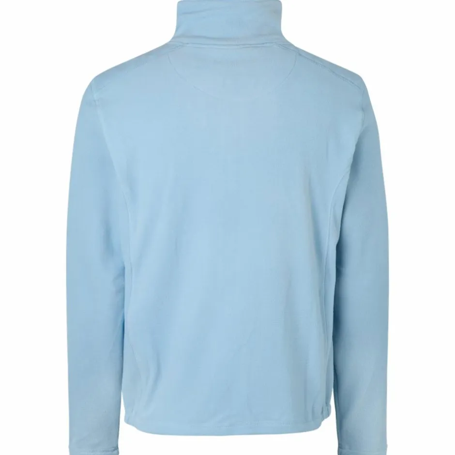 Sale ID Herre Fleecejakke - Lys Blå