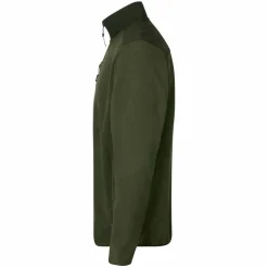 Outlet ID Herre Fleecejakke - Oliven