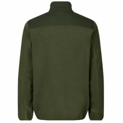 Outlet ID Herre Fleecejakke - Oliven