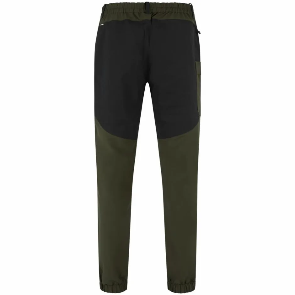 Clearance ID Herre Outdoorbukser m. stretch - Oliven