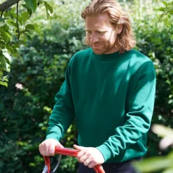 New ID Herre Sweatshirt - Flaskegrøn