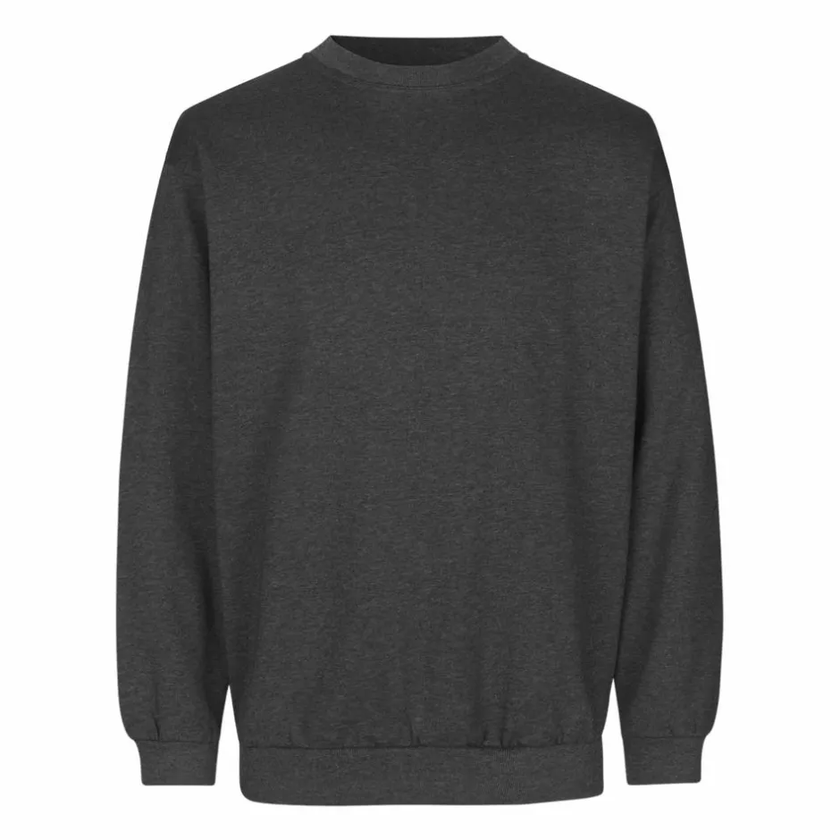 Clearance ID Herre Sweatshirt - Grafit Melange