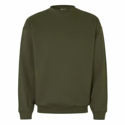 Discount ID Herre Sweatshirt - Oliven