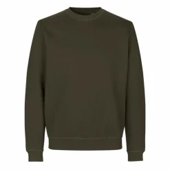 Clearance ID Herre Sweatshirt - Oliven