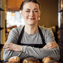 Clearance ID Interlock Dame Langærmet t-shirt - Grå Melange