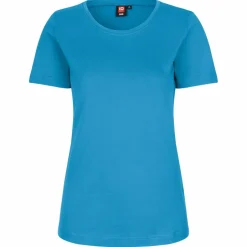 Best ID Interlock Dame T-shirt - Turkis
