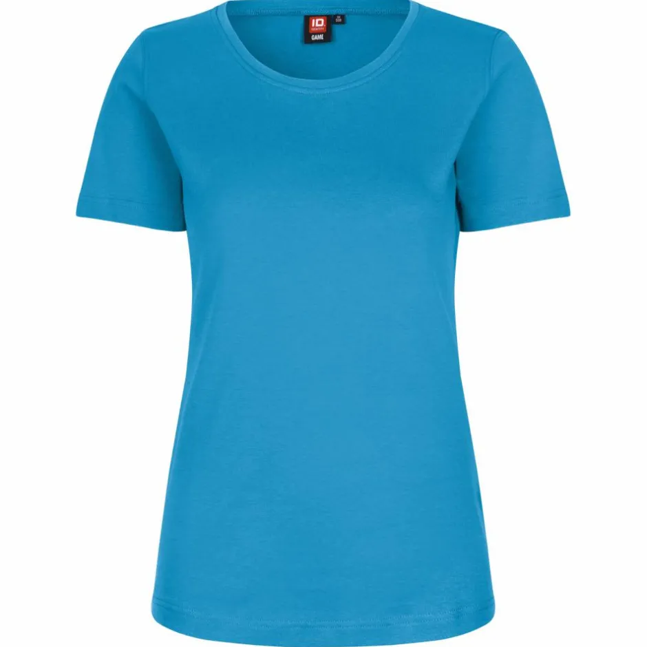 Best ID Interlock Dame T-shirt - Turkis