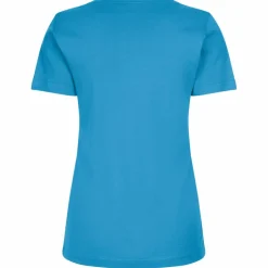 Best ID Interlock Dame T-shirt - Turkis