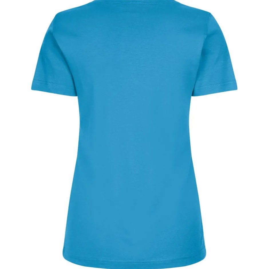 Best ID Interlock Dame T-shirt - Turkis