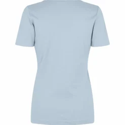 New ID Interlock Dame T-shirt - Light Blue