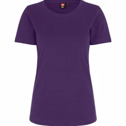 Best ID Interlock Dame T-shirt - Lilla