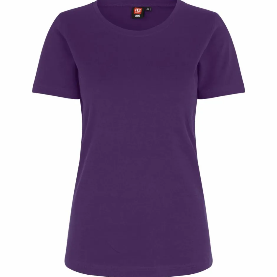 Best ID Interlock Dame T-shirt - Lilla