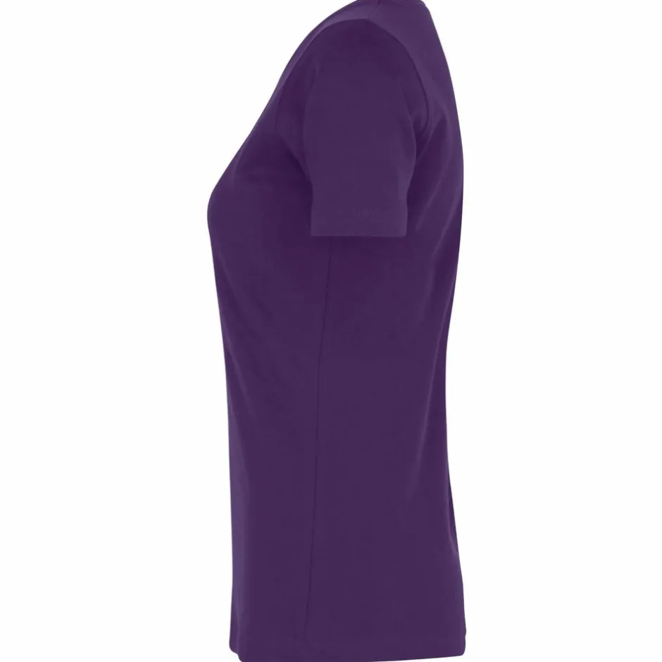 Best ID Interlock Dame T-shirt - Lilla