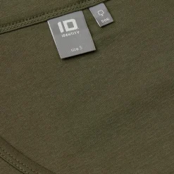 ID Interlock Dame T-shirt - Oliven