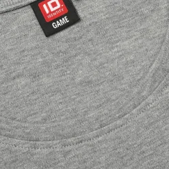 Outlet ID Interlock Dame T-shirt - Grå Melange