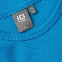 Outlet ID Interlock Herre T-shirt - Turkis