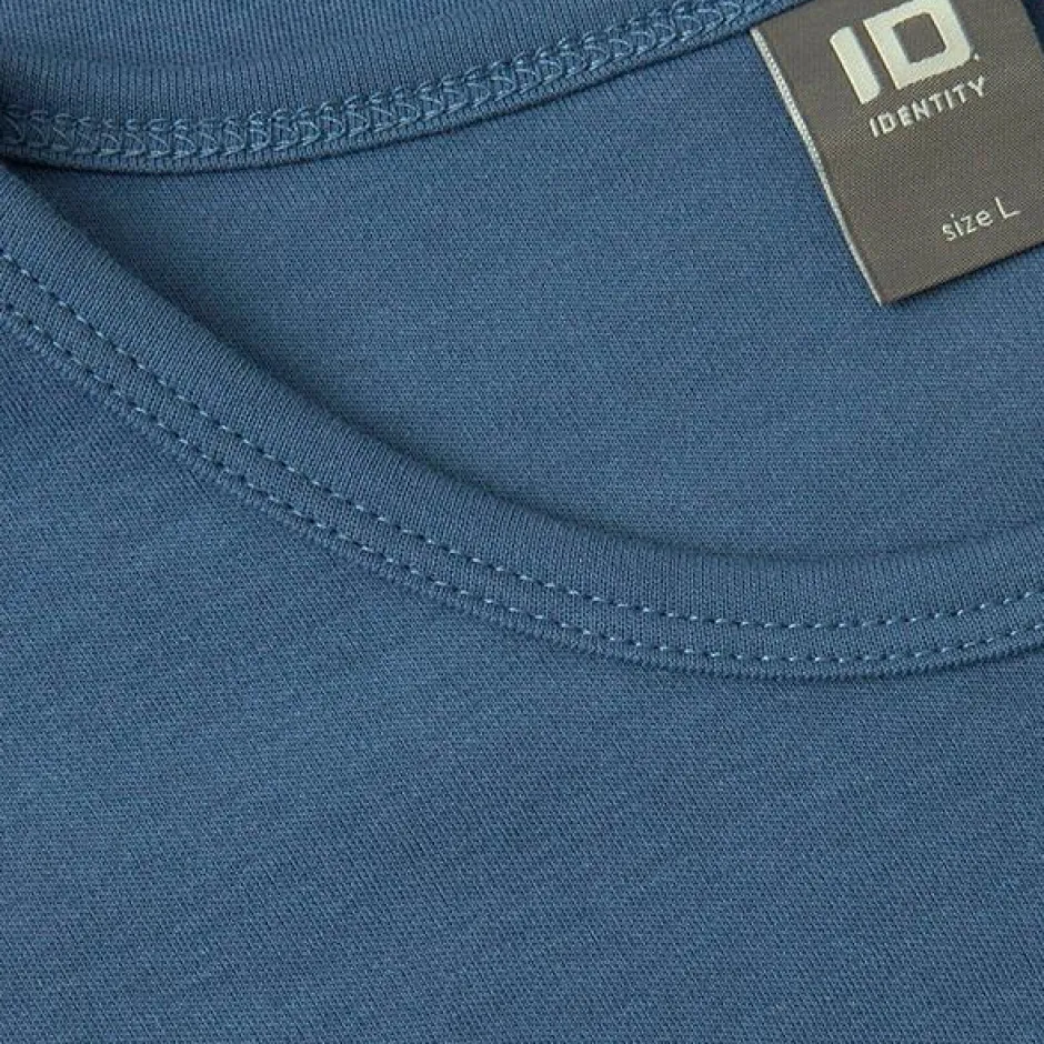 Best ID Interlock Herre T-shirt - Indigo