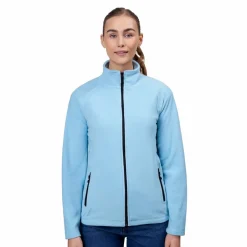 Sale ID Microfleece Dame Fleecejakke - Light Blue