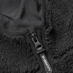 Sale ID Pile Dame Fleecejakke - Sort