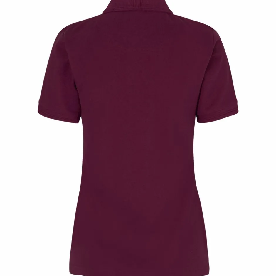 New ID Pro Wear Dame Polo - Bordeaux