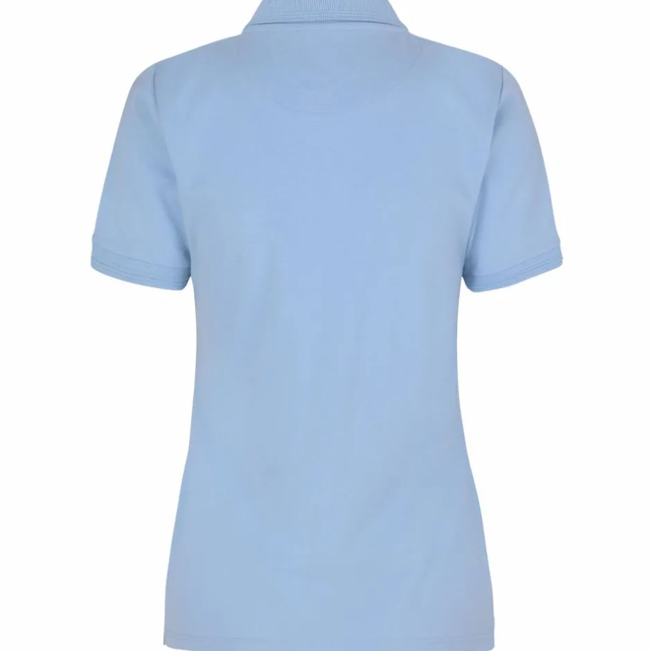 Clearance ID Pro Wear Dame Polo - Light Blue