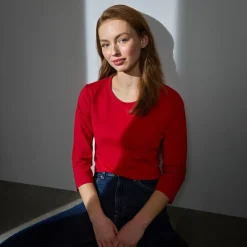 Sale ID Pro Wear Dame T-shirt - Rød