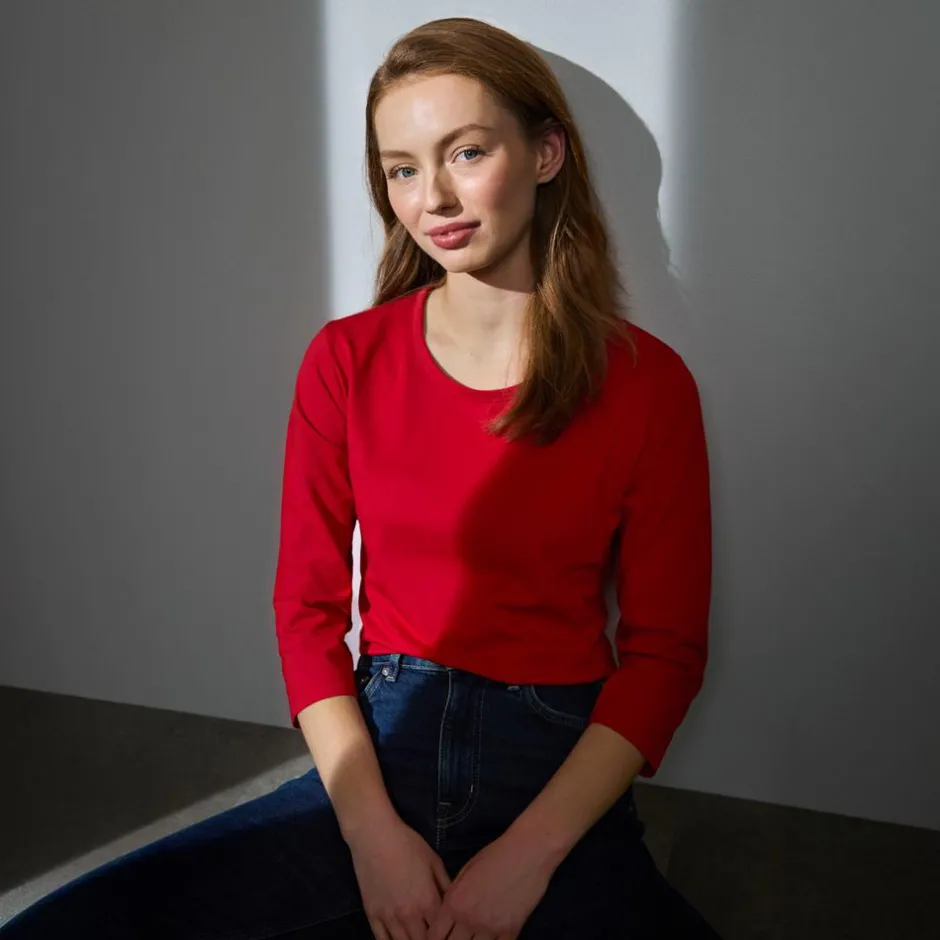 Sale ID Pro Wear Dame T-shirt - Rød