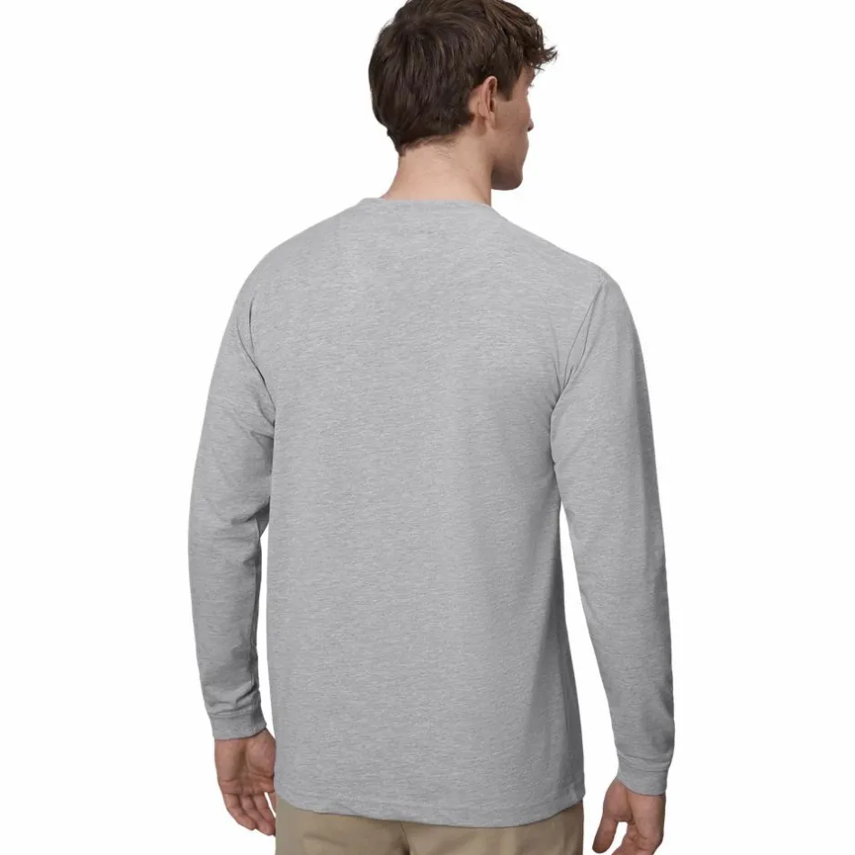 Online ID Pro Wear Herre Langærmet t-shirt - Grey Melange