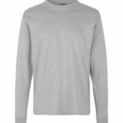 Online ID Pro Wear Herre Langærmet t-shirt - Grey Melange