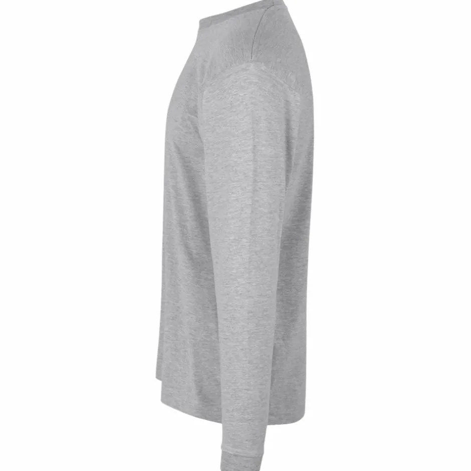 Online ID Pro Wear Herre Langærmet t-shirt - Grey Melange