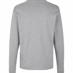 Online ID Pro Wear Herre Langærmet t-shirt - Grey Melange