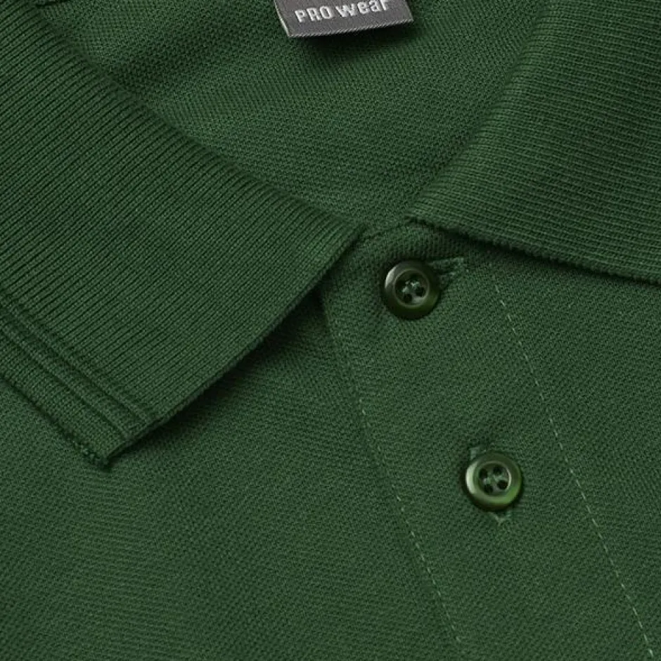 Clearance ID Pro Wear Herre Polo - Flaskegrøn