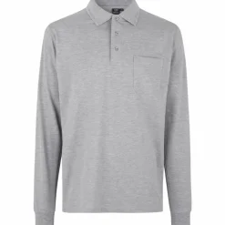 Sale ID Pro Wear Herre Polo - Grey Melange