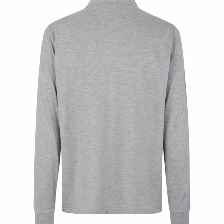Sale ID Pro Wear Herre Polo - Grey Melange