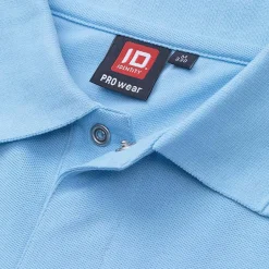 Discount ID Pro Wear Herre Polo - Light Blue