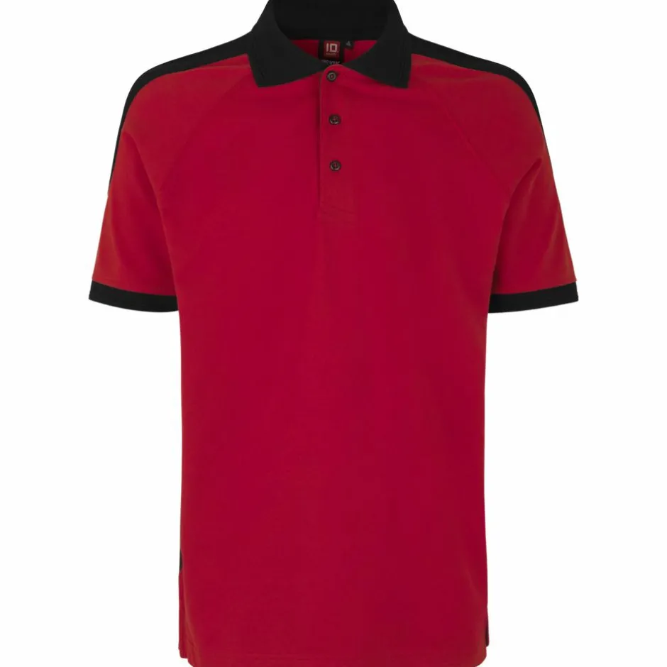 Best ID Pro Wear Herre Polo - Red