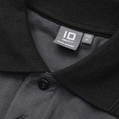 Clearance ID Pro Wear Herre Polo - Silver Grey