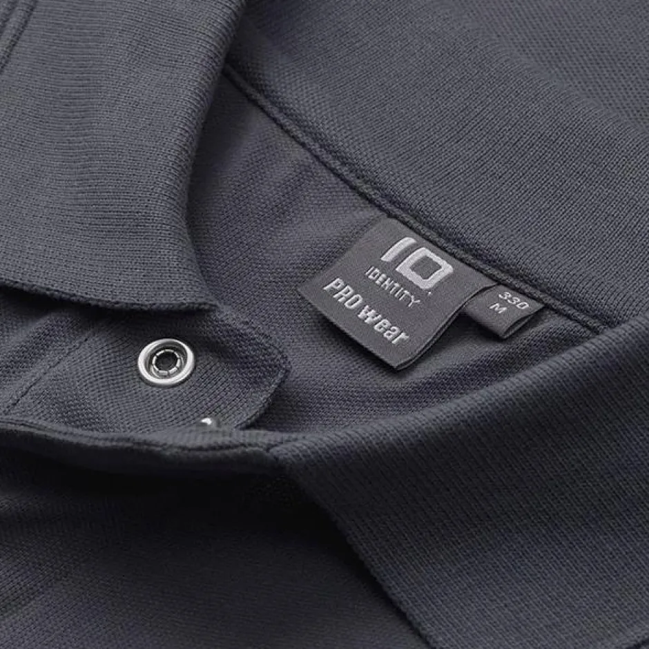 ID Pro Wear Herre Polo - Silver Grey