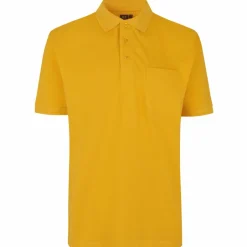 New ID Pro Wear Herre Polo - Yellow