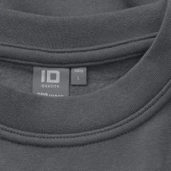 Hot ID Pro Wear Herre Sweatshirt - Silver Grey