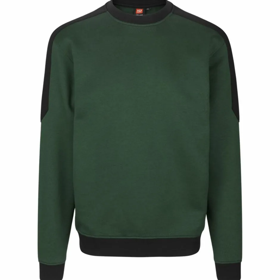 Hot ID Pro Wear Herre Sweatshirt - Flaskegrøn