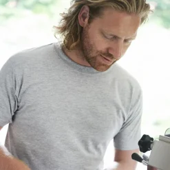 New ID Pro Wear Herre T-shirt - Grey Melange