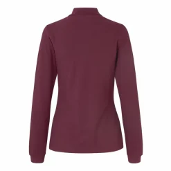 Hot ID Stretch Dame Polo - Bordeaux