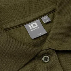 Best ID Stretch Dame Polo - Oliven