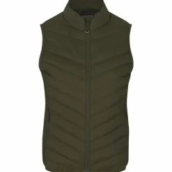 New ID Stretch Dame Vest - Oliven