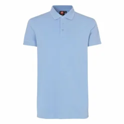 Hot ID Stretch Herre Polo - Light Blue
