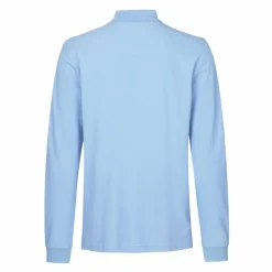 Hot ID Stretch Herre Polo - Lyseblå