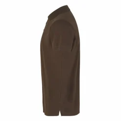 Clearance ID Stretch Herre Polo - Mocca